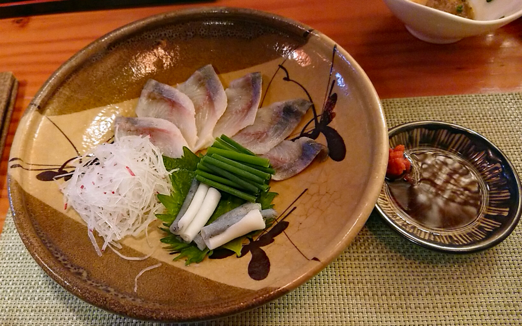 鰻の刺身